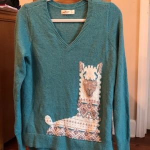 Hollister Llama Sweater